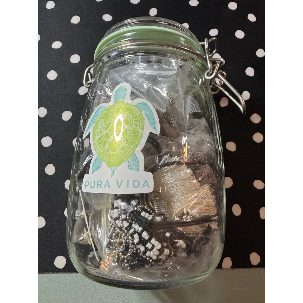 Mystery Jewelry Jar Costume Earrings Necklaces Bracelets Surprise Mystery Gift